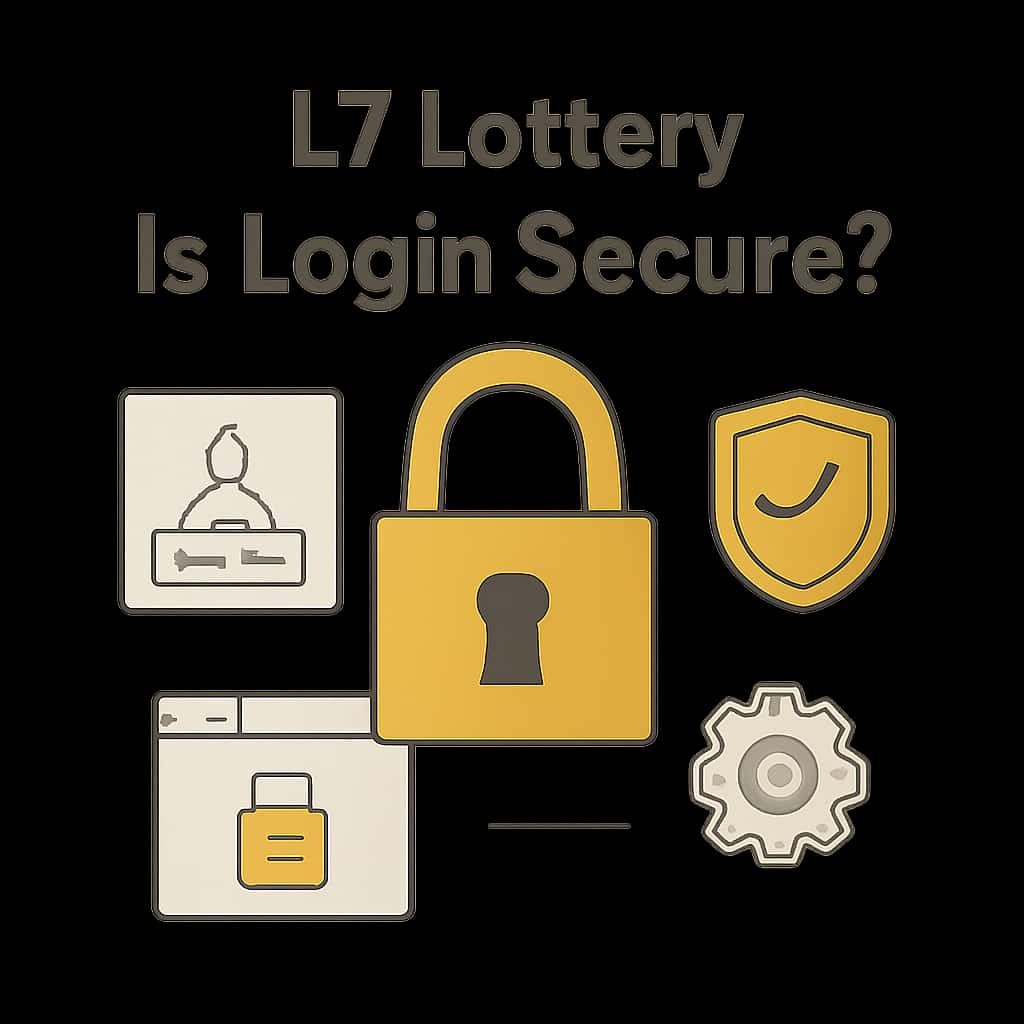 An educational diagram regarding L7 Lottery login security measures.
