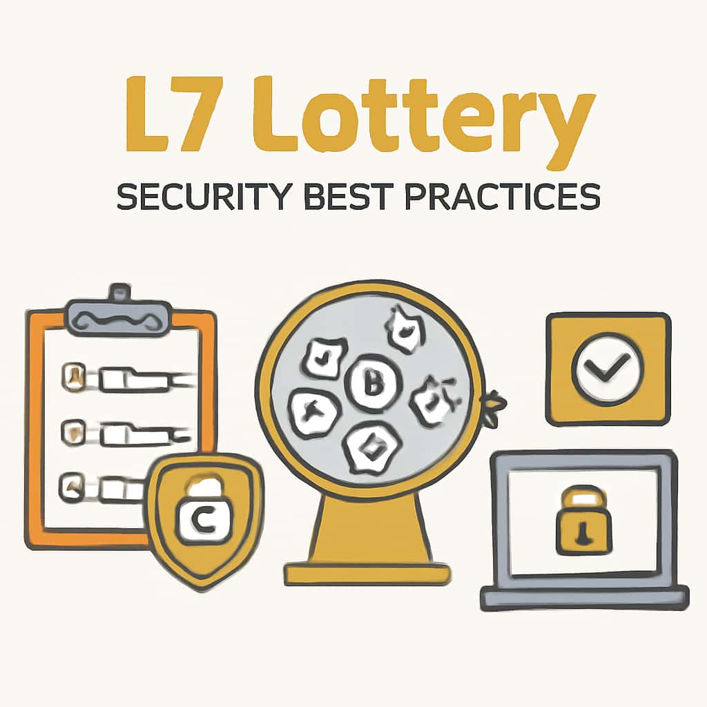 A diagram demonstrating L7 Lottery security protocols.